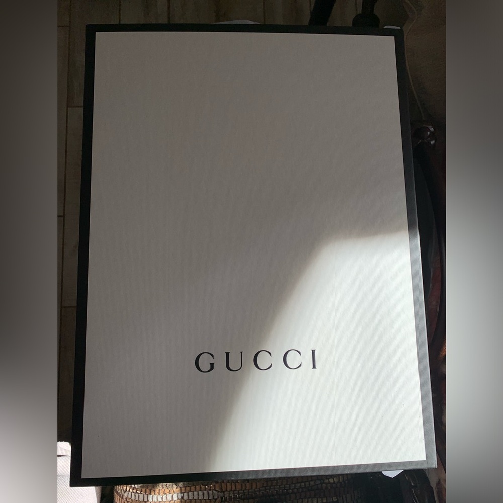 Two Large Clothing Gucci Boxes